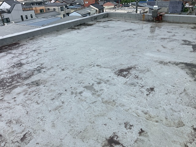 屋上の状態確認